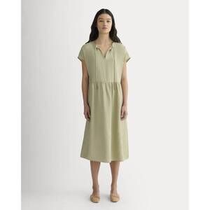 NWT- Everlane Women's Midi Dress in SoftLuxe in Eucalyptus, Size Medium